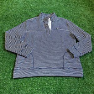 State Of Mine Women's Florida Navy Blue Long Sleeve Pullover Sweatshirt Size L